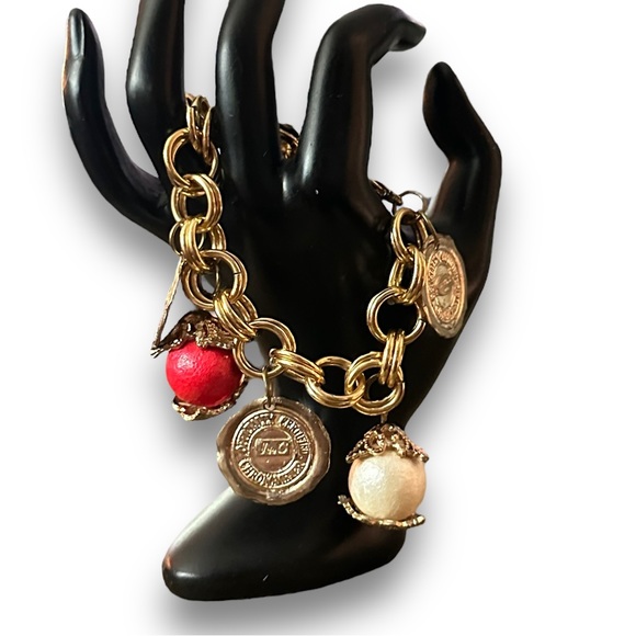 Vintage Jacky De G Paris charm bracelet - Picture 2 of 4